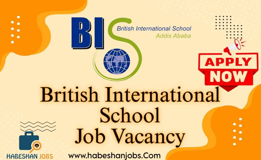 British International School Job Vacancy