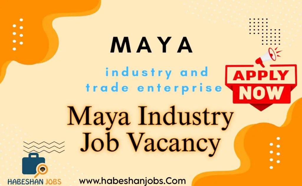 Maya Industry Job Vacancy