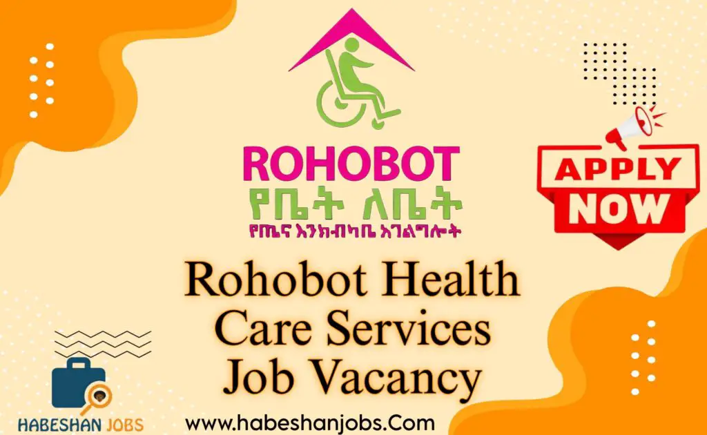 Rohobot Health Care Services Job Vacancy
