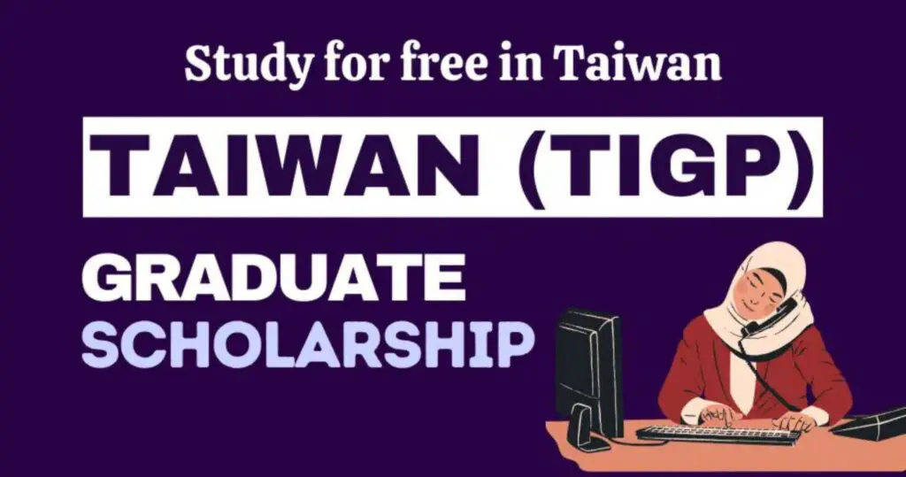 Taiwan International Graduate Program TIGP Scholarships