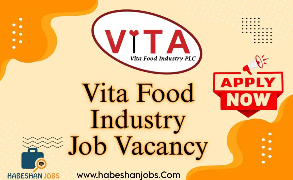 Vita Food Industry Job Vacancy