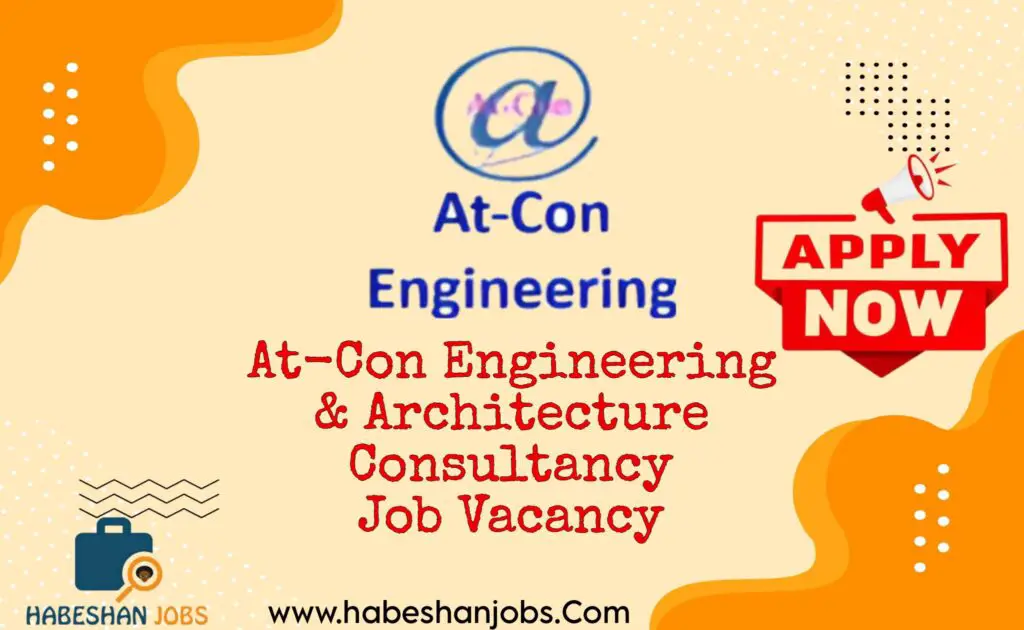 At Con Engineering Architecture Consultancy Job Vacancy