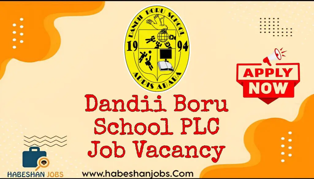 Dandii Boru School PLC Job Vacancy 2024