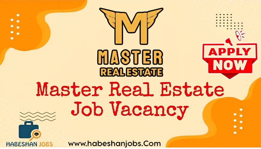 Master Real Estate Job Vacancy 2024 1
