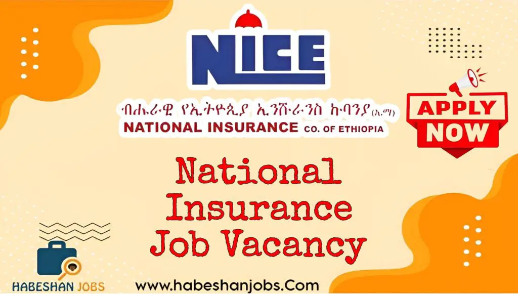 National Insurance Job Vacancy 2024