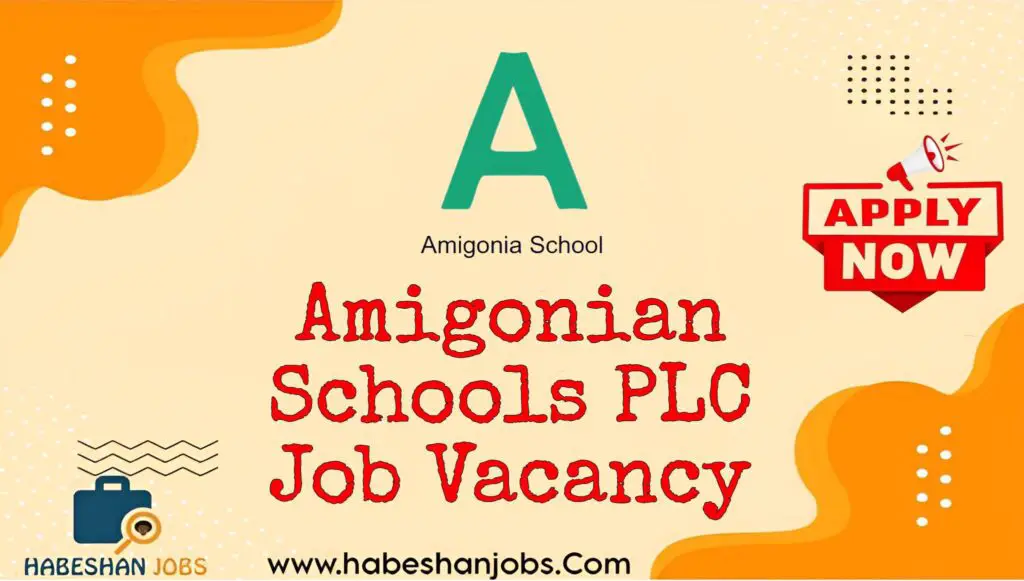 Amigonian Schools PLC Job Vacancy 2024