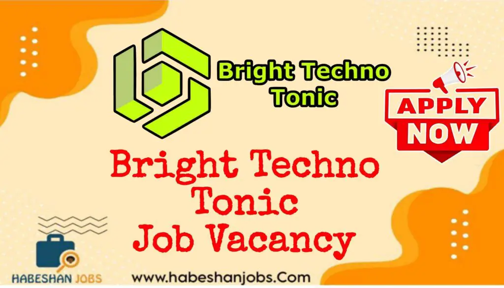 Bright Techno Tonic Job Vacancy