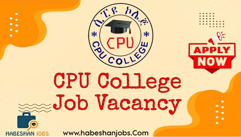CPU College Job Vacancy