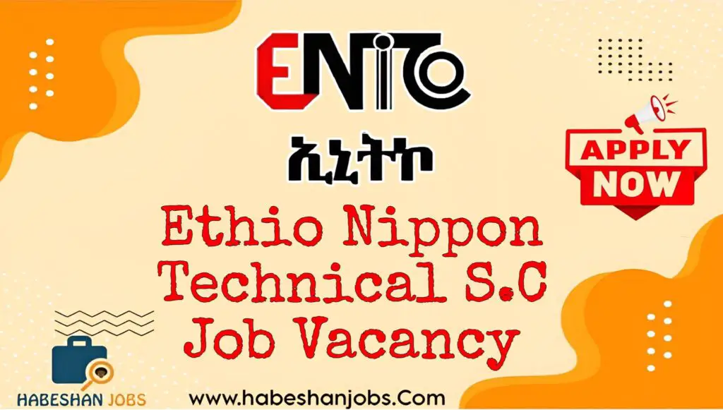 Ethio Nippon Technical S.C Job Vacancy
