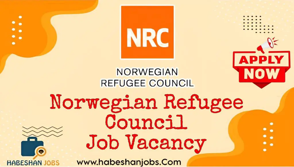 Norwegian Refugee Council Job Vacancy