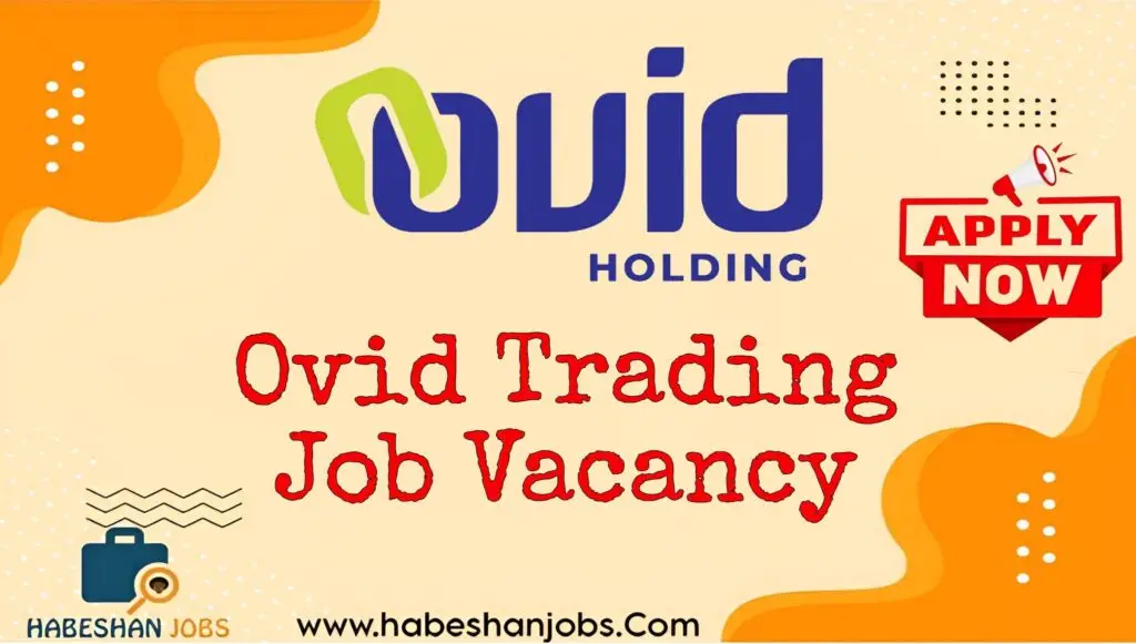 Ovid Trading Job Vacancy