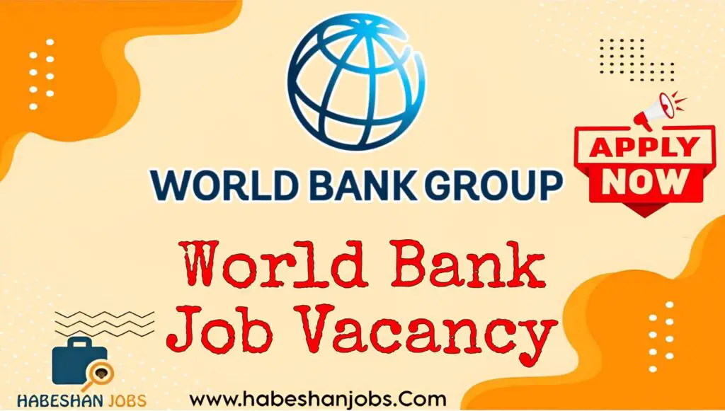 World Bank Job Vacancy