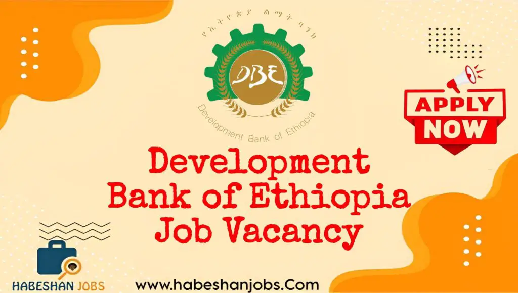 Development Bank of Ethiopia Job Vacancy Fresh Graduates