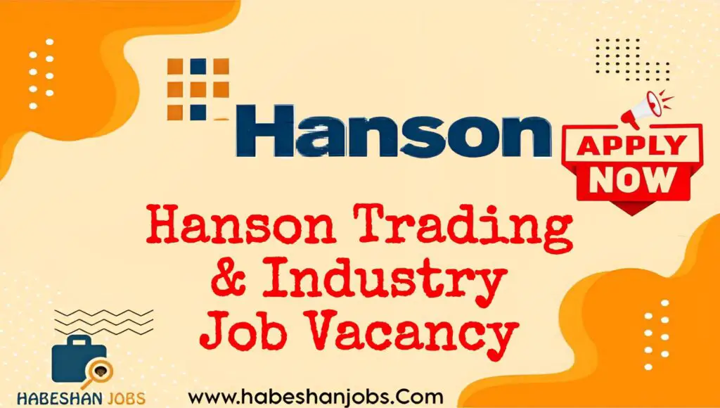 Hanson Trading Industry Job Vacancy