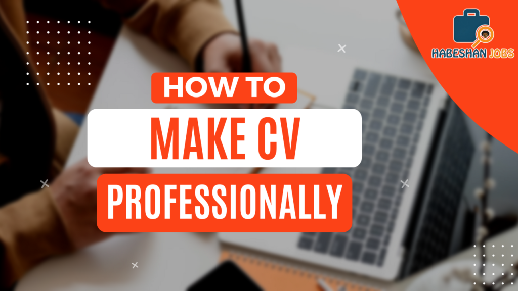 How to Make Cv's Professionally How to Make Cvs Professionally