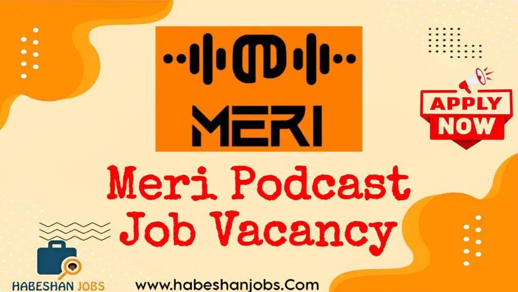 Meri Podcast Job Vacancy