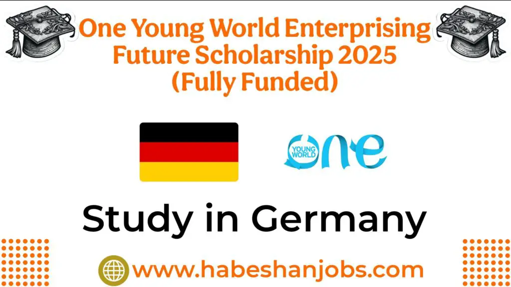 One Young World Enterprising Futures Fully Funded Scholarship