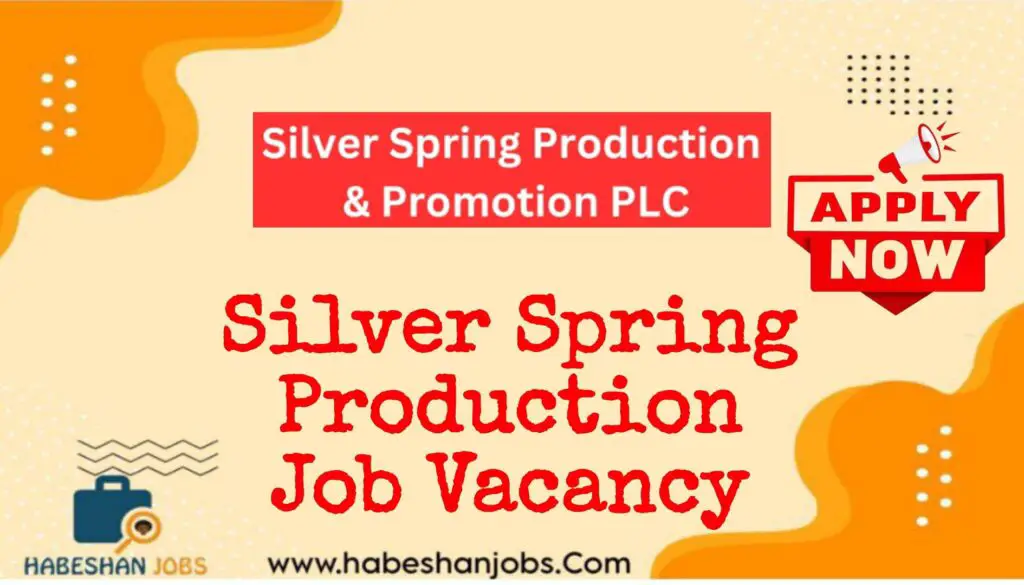 Silver Spring Production Job Vacancy