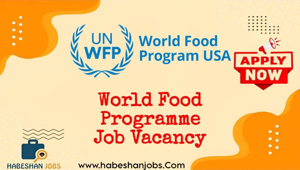 World Food Programme Job Vacancy