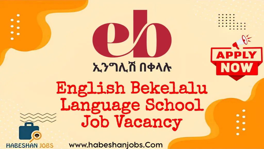English Bekelalu Language School Job Vacancy