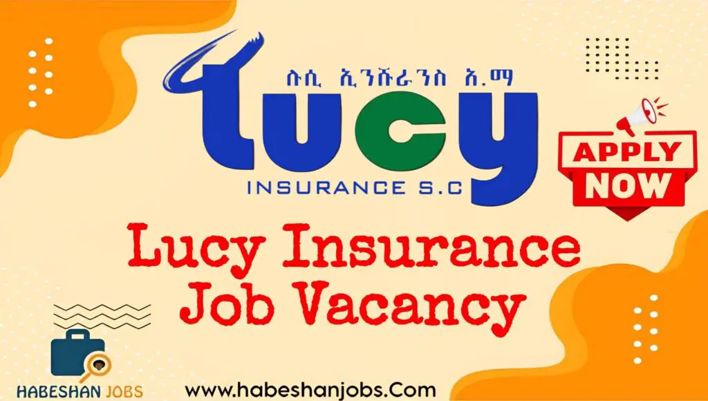Lucy Insurance Job Vacancies 2025 – Insurance Careers in Ethiopia Lucy Insurance Job Vacancy