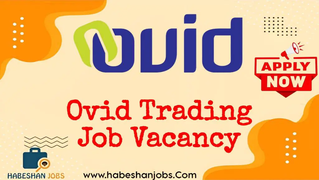 Ovid Trading Job Vacancy