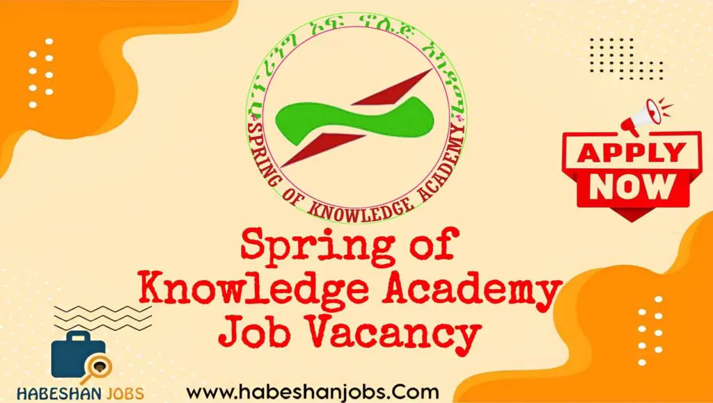 Spring of Knowledge Academy Job Vacancy