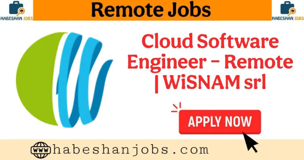 Cloud Software Engineer – Remot