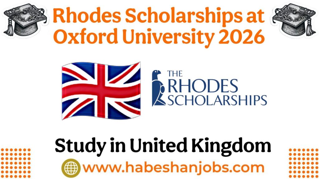 Rhodes Scholarships at Oxford University 2026 | Fully Funded UK Scholarships for International Students Rhodes Scholarships at Oxford University