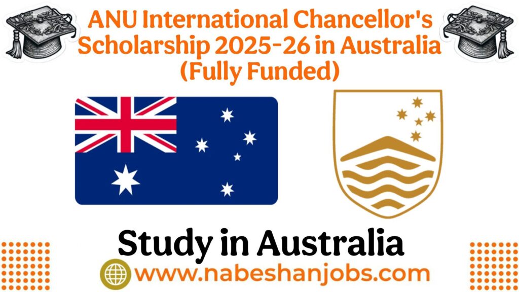 ANU International Chancellors Scholarship