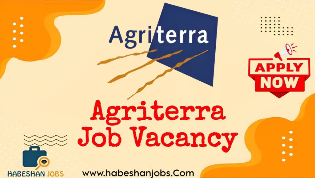 Agriterra Job Vacancy 2025 | Data Clerk Intern | Agricultural & Development Jobs Ethiopia Agriterra