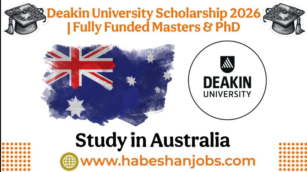 Deakin University Scholarship 2026 in Australia | Fully Funded Masters & PhD photo 2026 06 10 12 24 05