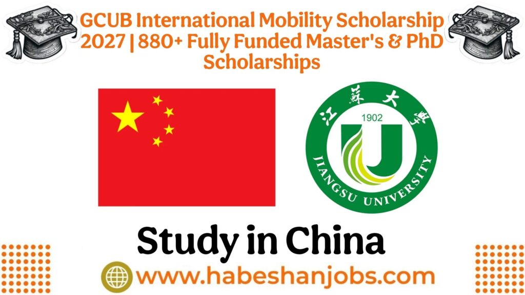 Jiangsu University Presidential Scholarship 2026 in China | Fully Funded Undergraduate, Master’s & PhD Opportunities photo 2026 06 21 17 20 02