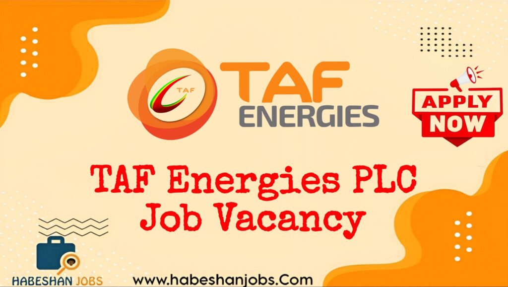 TAF Energies PLC Job Vacancy 2026 | 4 Positions in Addis Ababa photo 2026 10 17 13 23 22